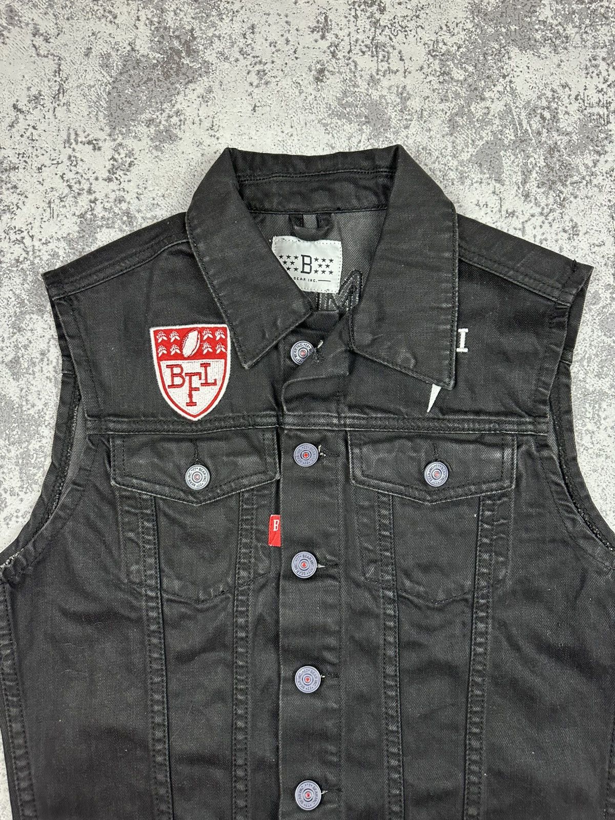 Band Tees Denim Vest In Memory of Bones Brigade Size US M / EU 48-50 / 2 - 5 Thumbnail