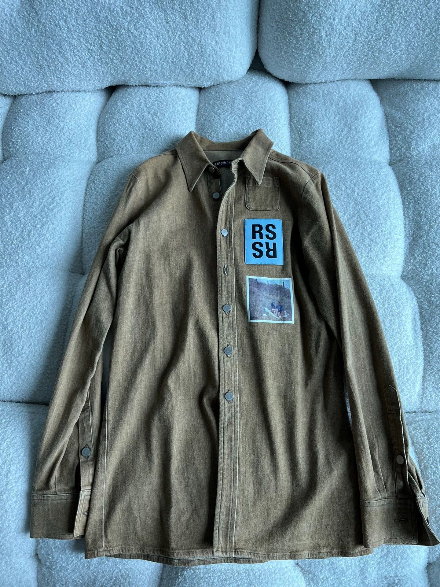 Raf Simons Patch Shirt | Grailed