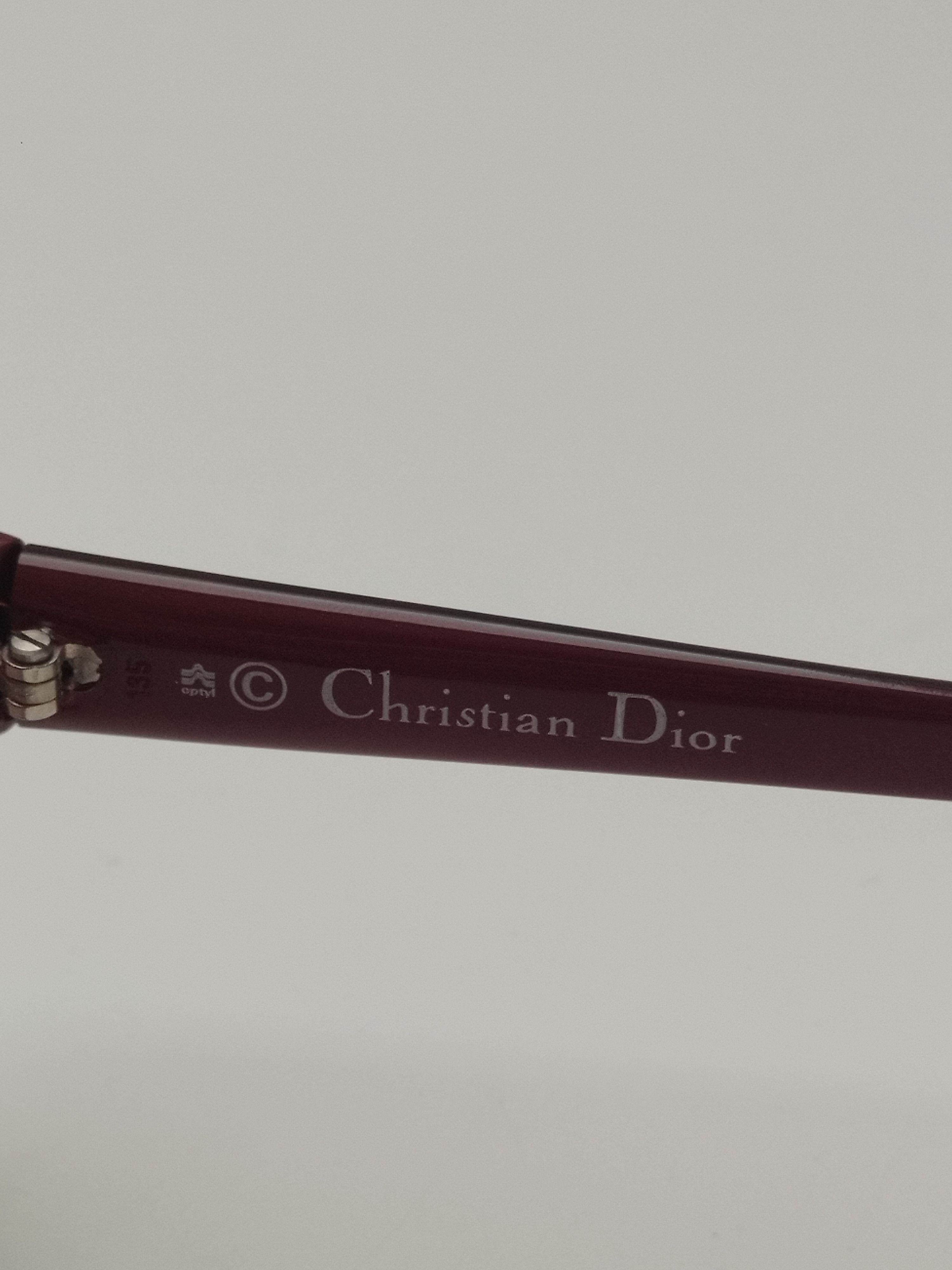 Dior Vintage 80s Christian Dior Square Sunglasses Size ONE SIZE - 6 Thumbnail