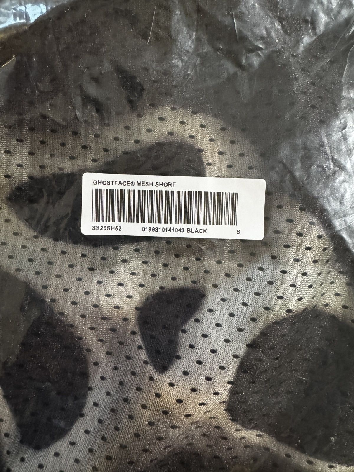 Supreme Supreme Ghostface Mesh Shorts SS26 Black Size S IN HAND Size US 30 / EU 46 - 3 Thumbnail