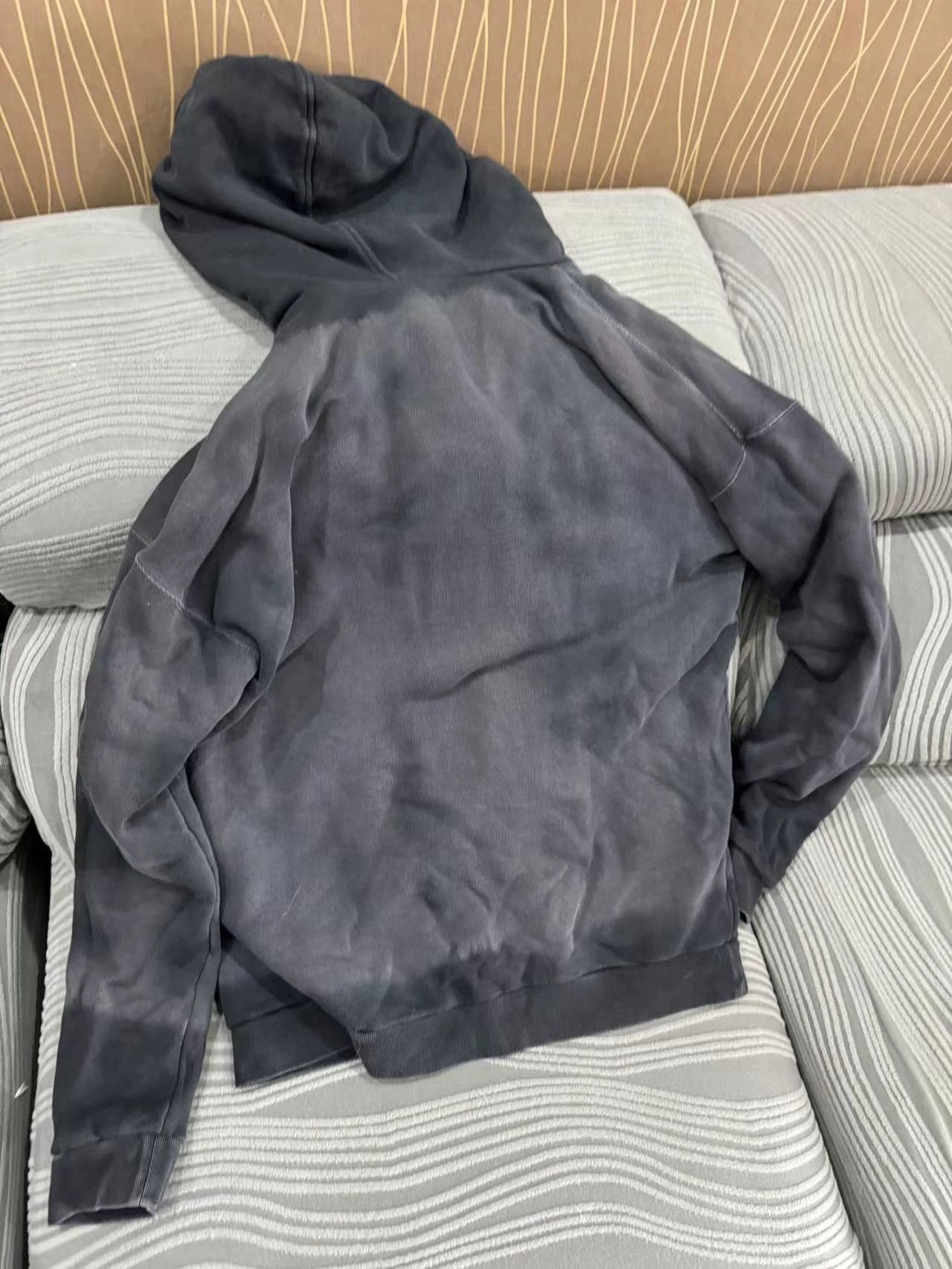 Gucci Gucci Distressed Oversized Silk-Lined Hoodie Size US XS / EU 42 / 0 - 2 Thumbnail