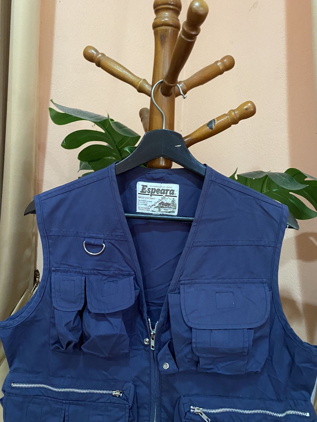 Vintage Espeara Multi-Pocket Utility Vest Fishing & Tactica Vest Size US M / EU 48-50 / 2 - 7 Thumbnail