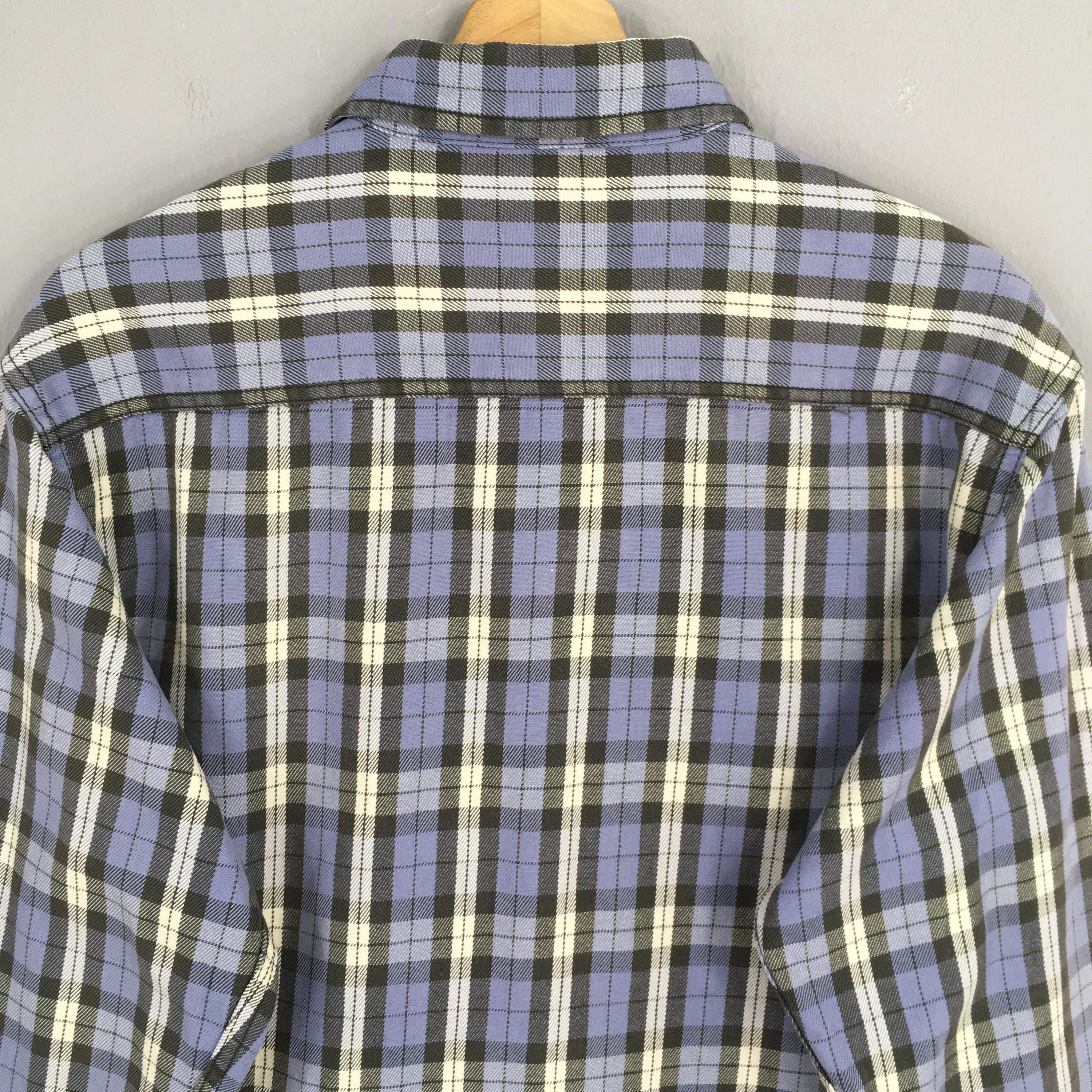 Flannel × Levi's × Levi's Vintage Clothing Vintage Y2K Levis Strauss Checkered Shirt Medium Size US M / EU 48-50 / 2 - 8 Thumbnail