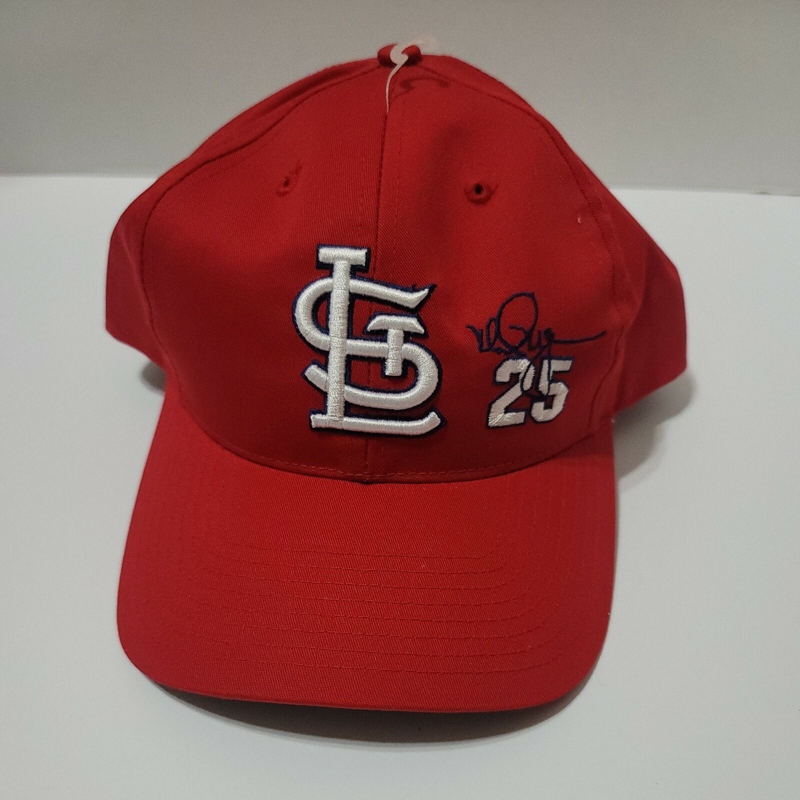 MLB Twins Enterprise MARK McGWIRE Cardinals 70 HOME RUN KING hat Size ONE SIZE - 1 Thumbnail