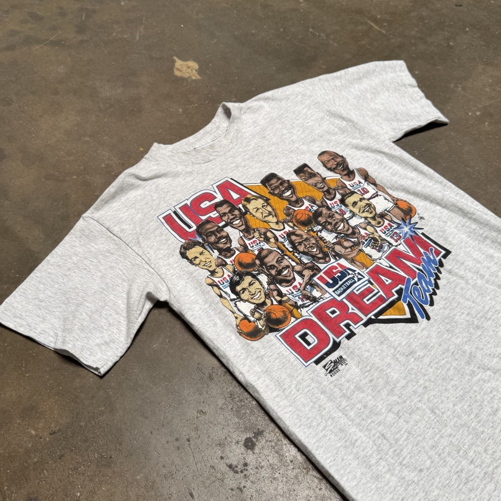 Salem Sportswear 1992 Dream Team T-Shirt Salem Sportswear Sz S - Stark Size US S / EU 44-46 / 1 - 7 Thumbnail