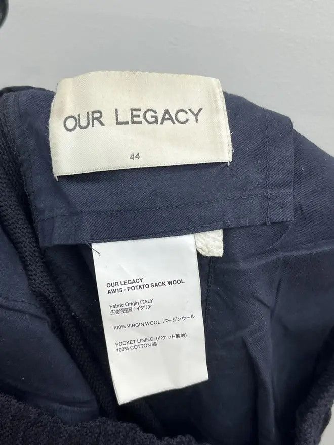 Our Legacy Our Legacy Potato Sack Wool Pants Size US 29 - 3 Thumbnail