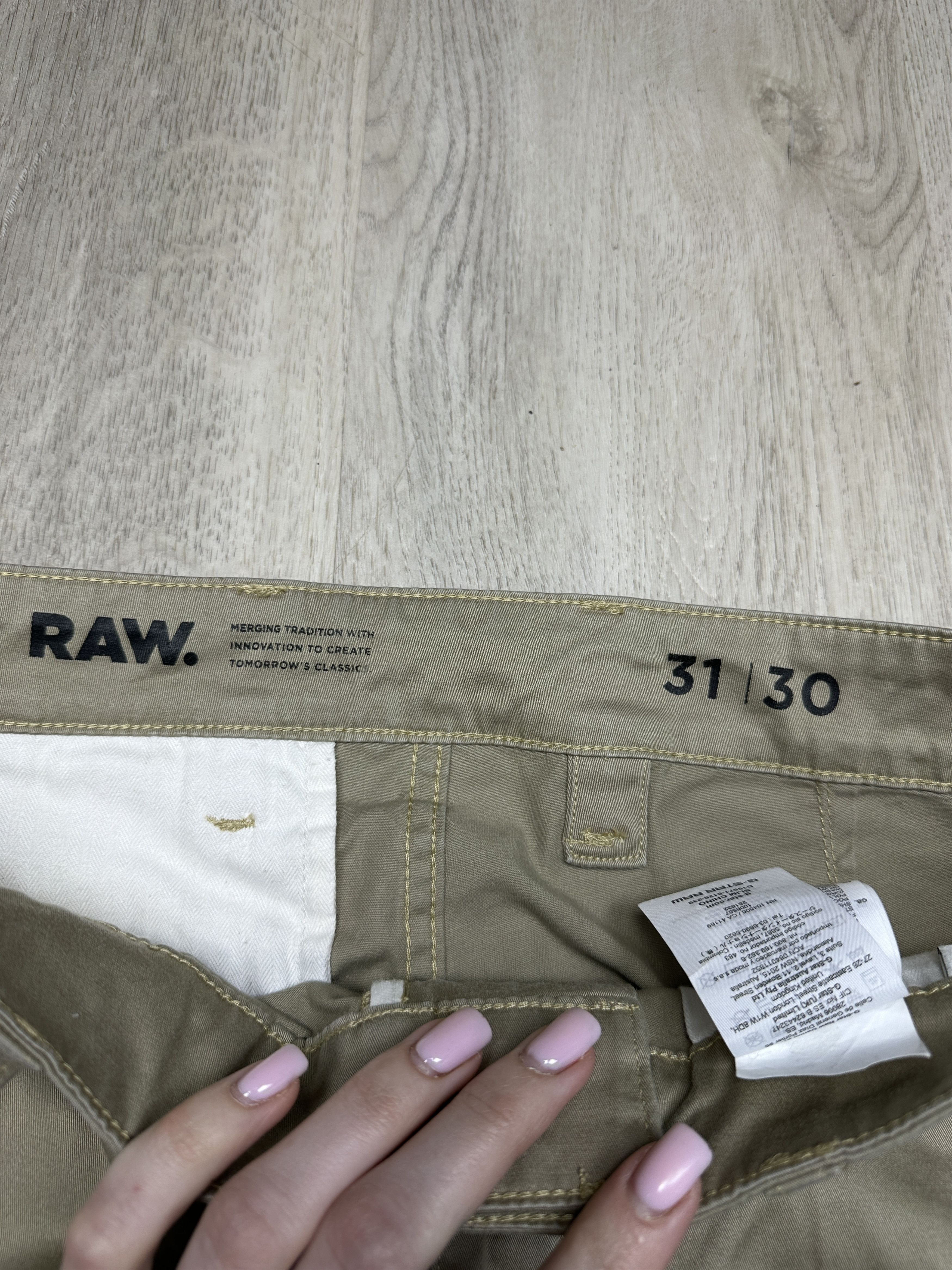 G-Star G Star Raw Mens Slim Chino Pants Size US 31 - 5 Thumbnail