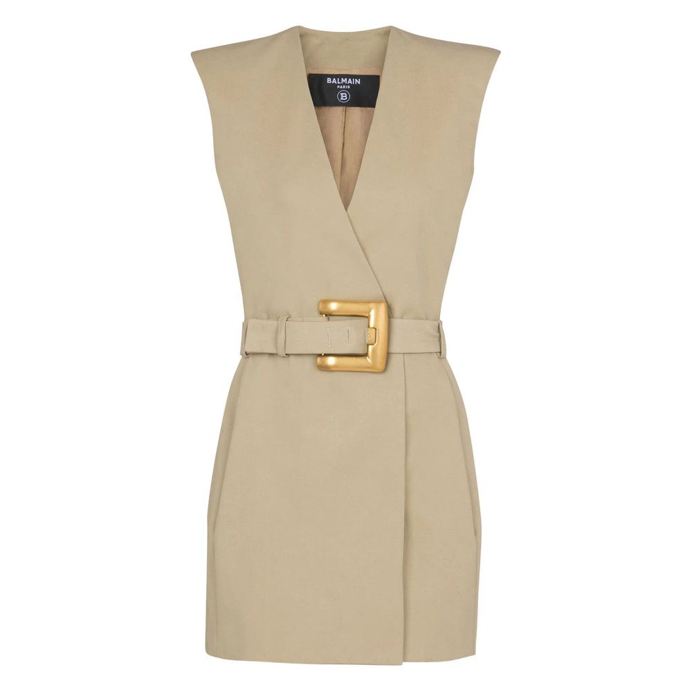 Balmain Balmain NEUTRALS Dresses - Day Dresses Size M / US 6-8 / IT 42-44 - 1 Thumbnail
