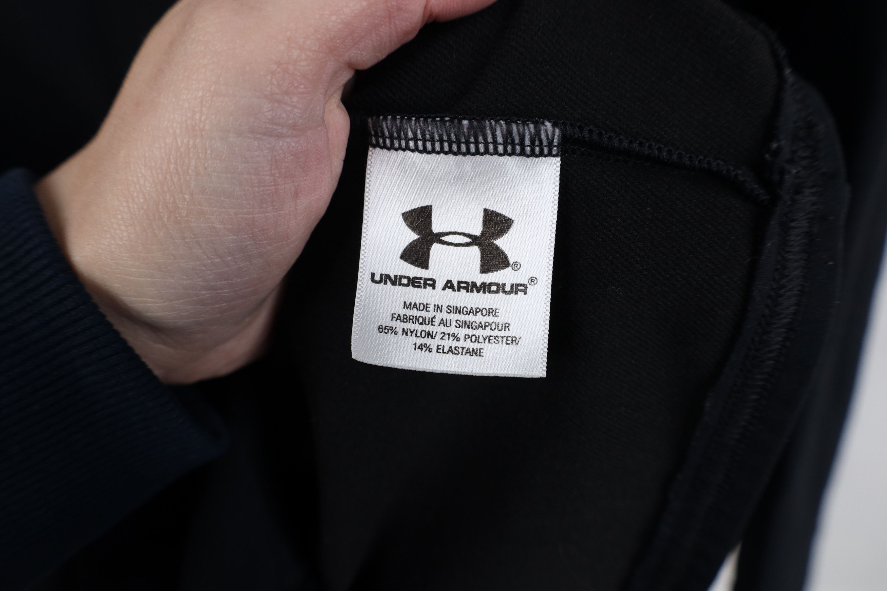 Under Armour Vintage Under Armour Compression Mock Neck T-Shirt Black Size US L / EU 52-54 / 3 - 9 Thumbnail