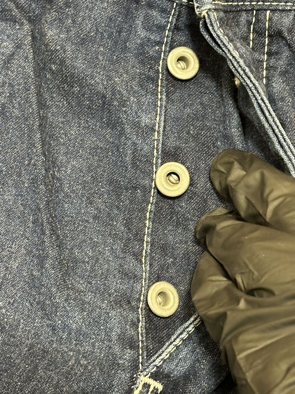 Sassafras Sassafras Japanese gardener denim work pants. Size US 33 - 13 Thumbnail