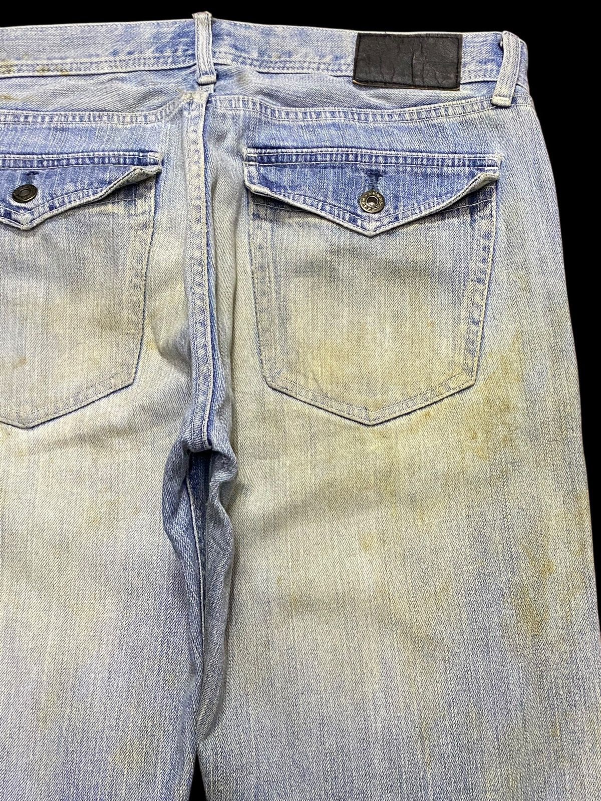 Japanese Brand Vintage Japanese Brand Rusty Trash Jeans Size US 35 - 10 Thumbnail