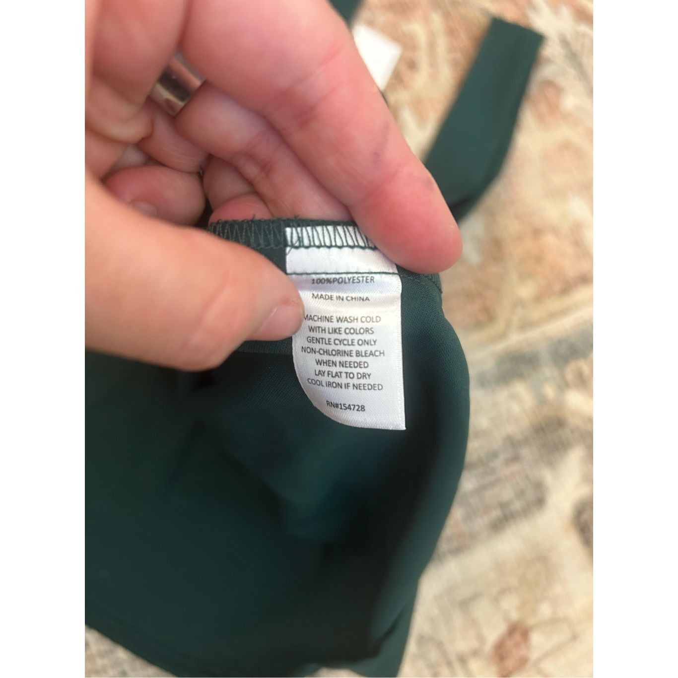 Other Bailey's Blossoms NWT Daphne Suspender Skirt - Hunter Green, Size ONE SIZE - 5 Thumbnail