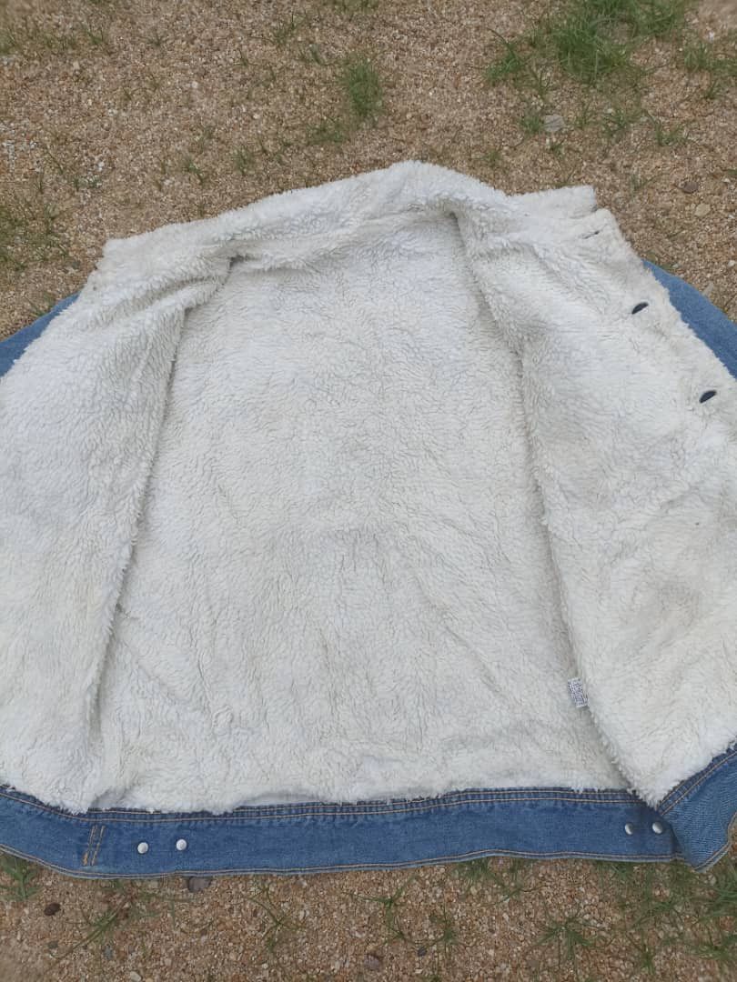 GU GU Sherpa Denim Jacket Button Size US L / EU 52-54 / 3 - 8 Thumbnail