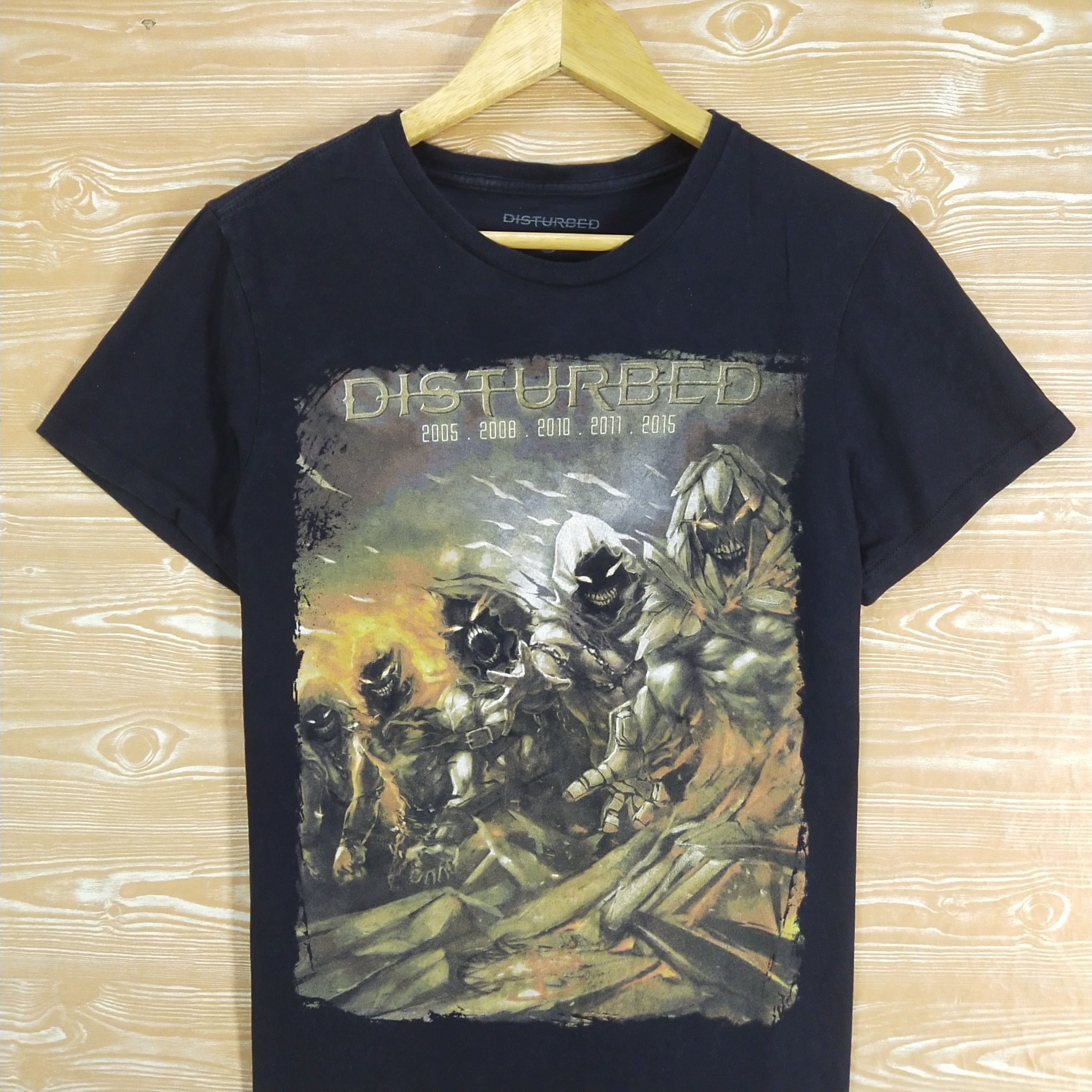 Band Tees × Vintage Disturbed Metal Rock Band Tee Size US M / EU 48-50 / 2 - 2 Thumbnail