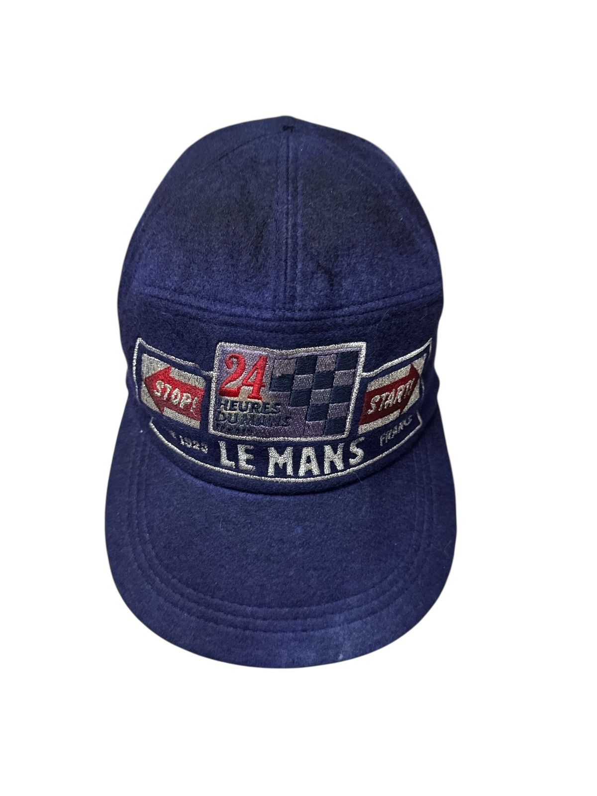 Vintage VINTAGE 1992 LE MANS 24 HOURES DU MANS FRANCE RACE CAP HAT Size ONE SIZE - 1 Thumbnail
