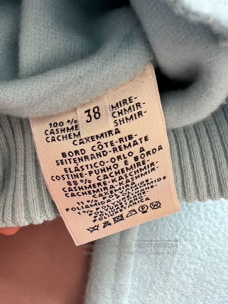 Hermes Hermes Jacquard Zip-Up Jacket, baby blue Size XS / US 0-2 / IT 36-38 - 4 Thumbnail