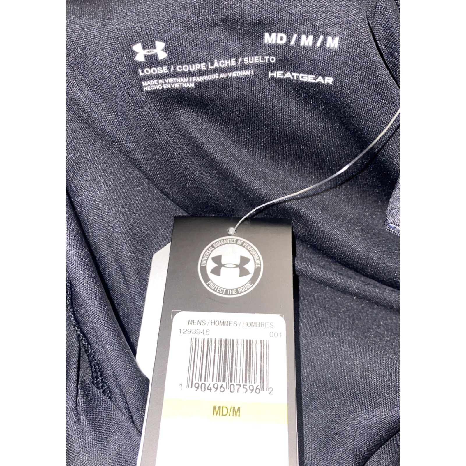 Under Armour Under Armour Velocity 2.0 ¼ Zip Pullover Activewear Mens M Black/Grey 1293946 NEW! Under armour HeatGear Athleisure Casual Slim? Size US M / EU 48-50 / 2 - 6 Thumbnail