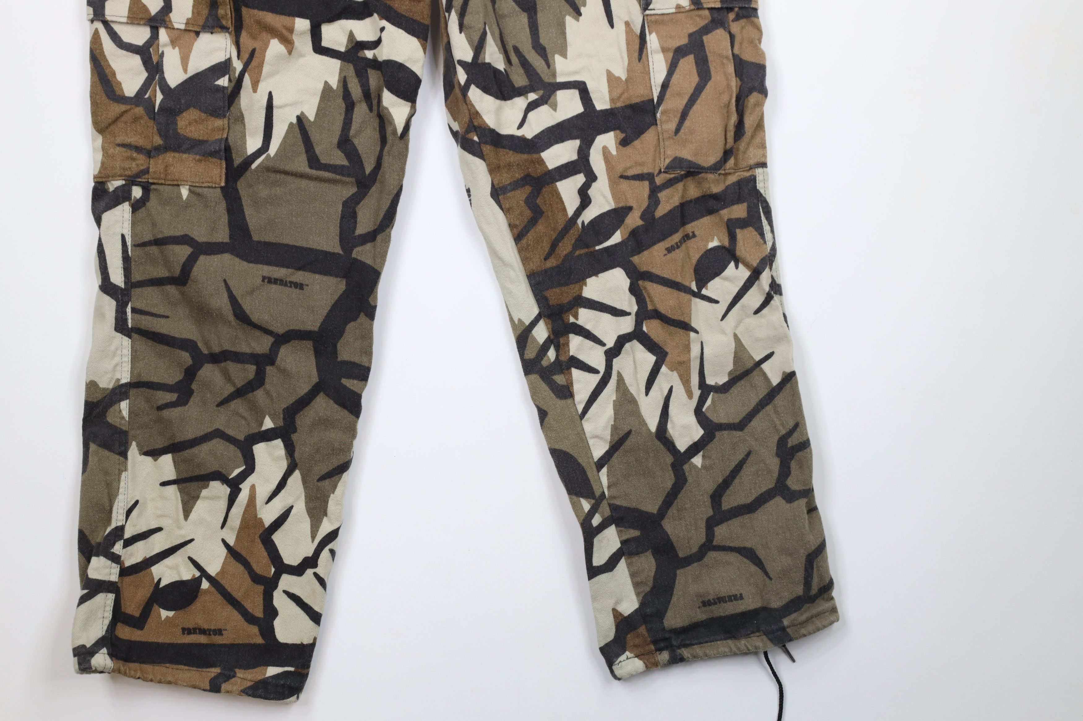 Vintage Vintage 90s Streetwear Camouflage Wide Leg Cargo Pants USA Size US 40 / EU 56 - 4 Thumbnail