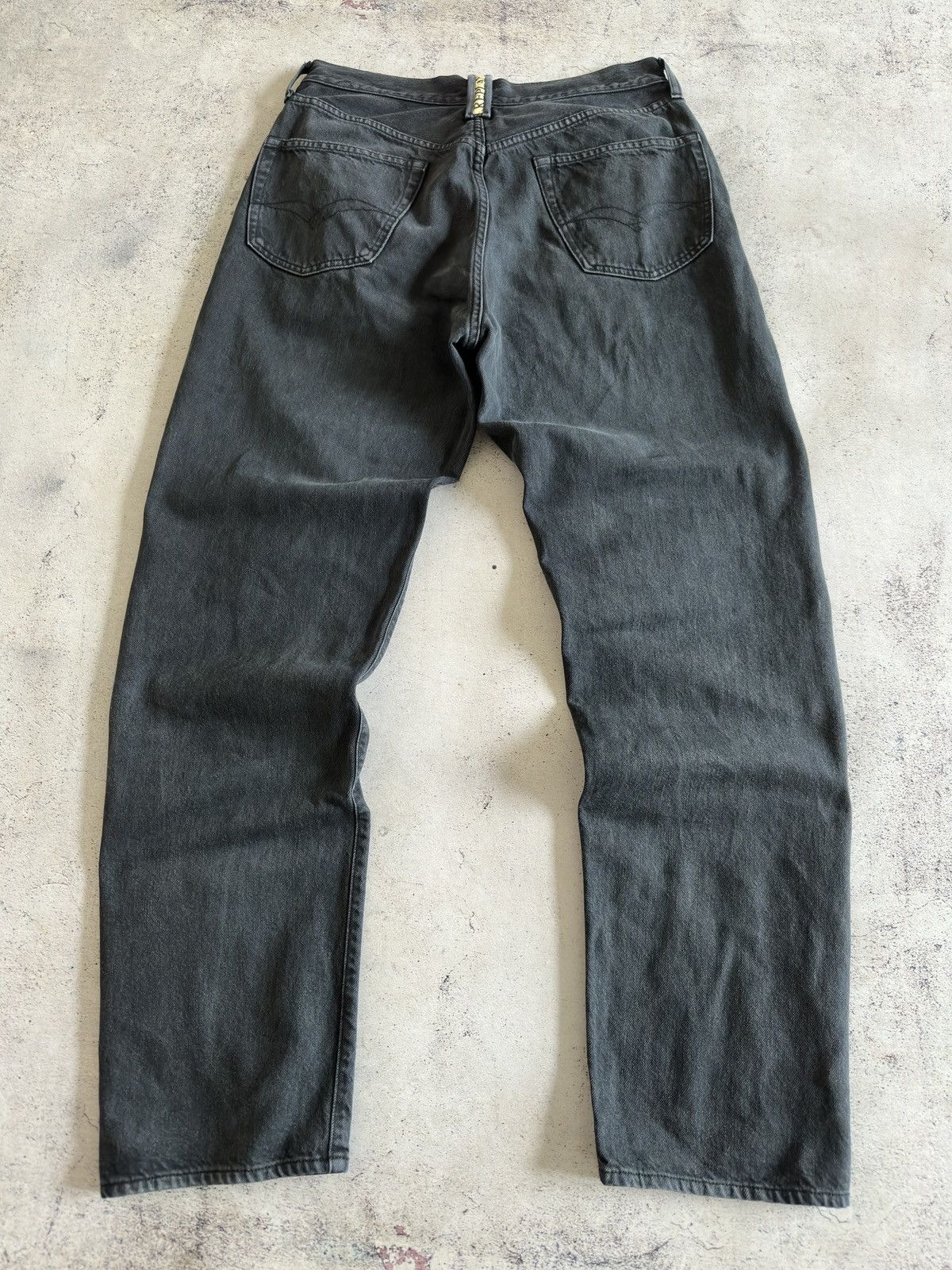 Replay Vintage Replay Gray Denim Jeans Pants Size 34 Size US 34 / EU 50 - 2 Thumbnail