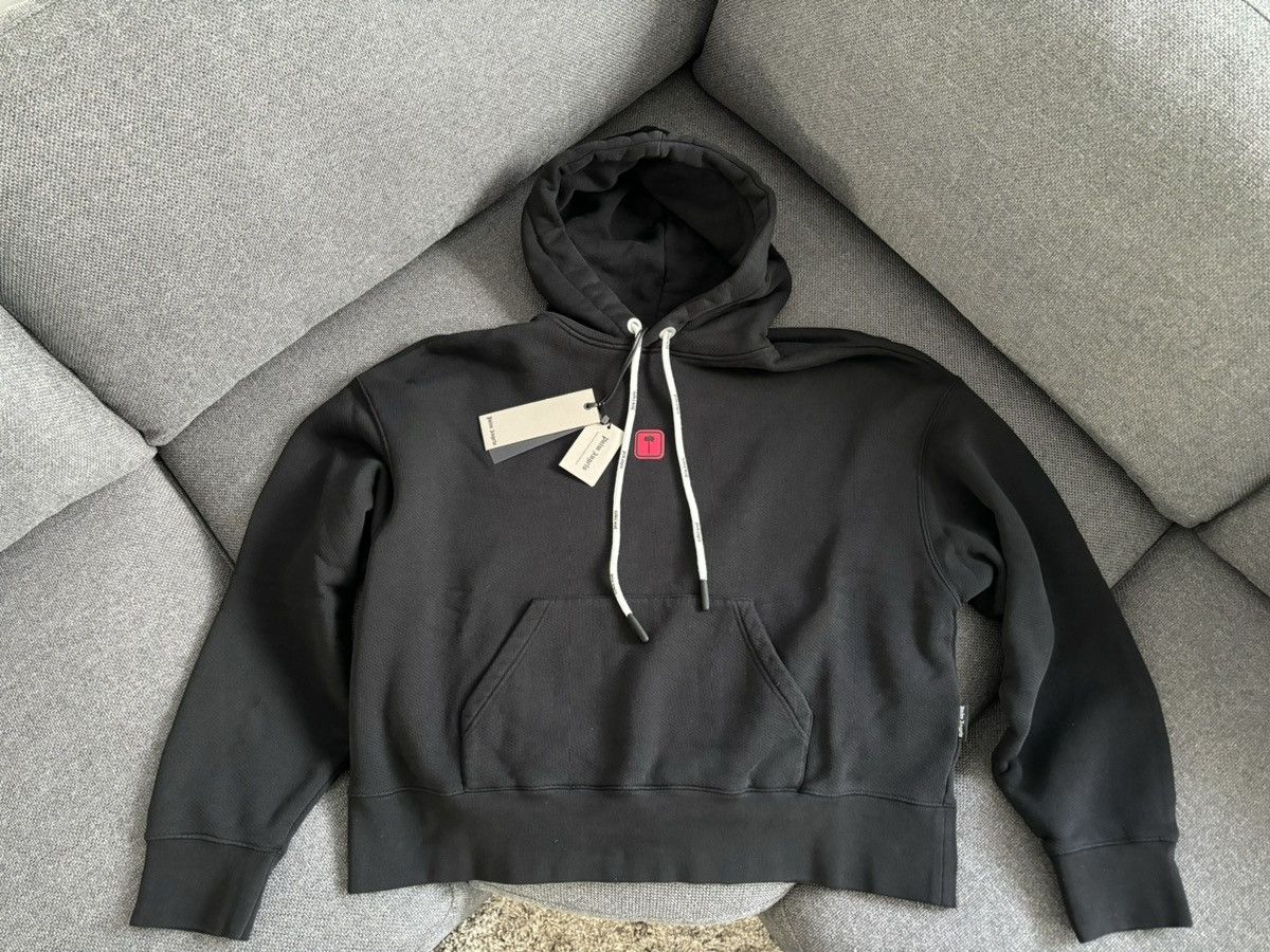 Palm Angels Palm Angels PXP Logo Hoodie Black Size US M / EU 48-50 / 2 - 1 Thumbnail