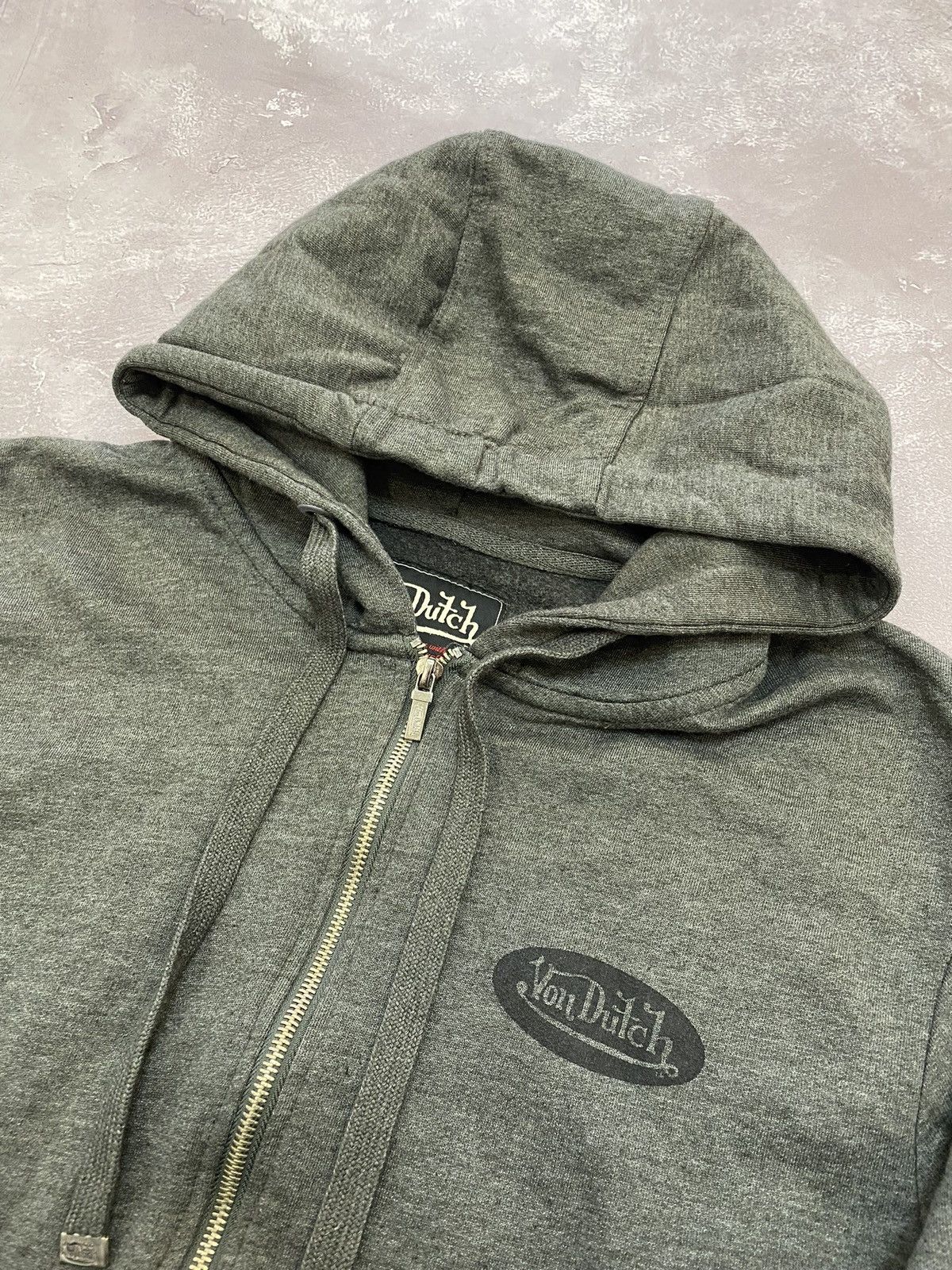 Von Dutch Y2K Hype Von Dutch Big Logo Graphic Print Zip Hoodie Size US XL / EU 56 / 4 - 7 Thumbnail