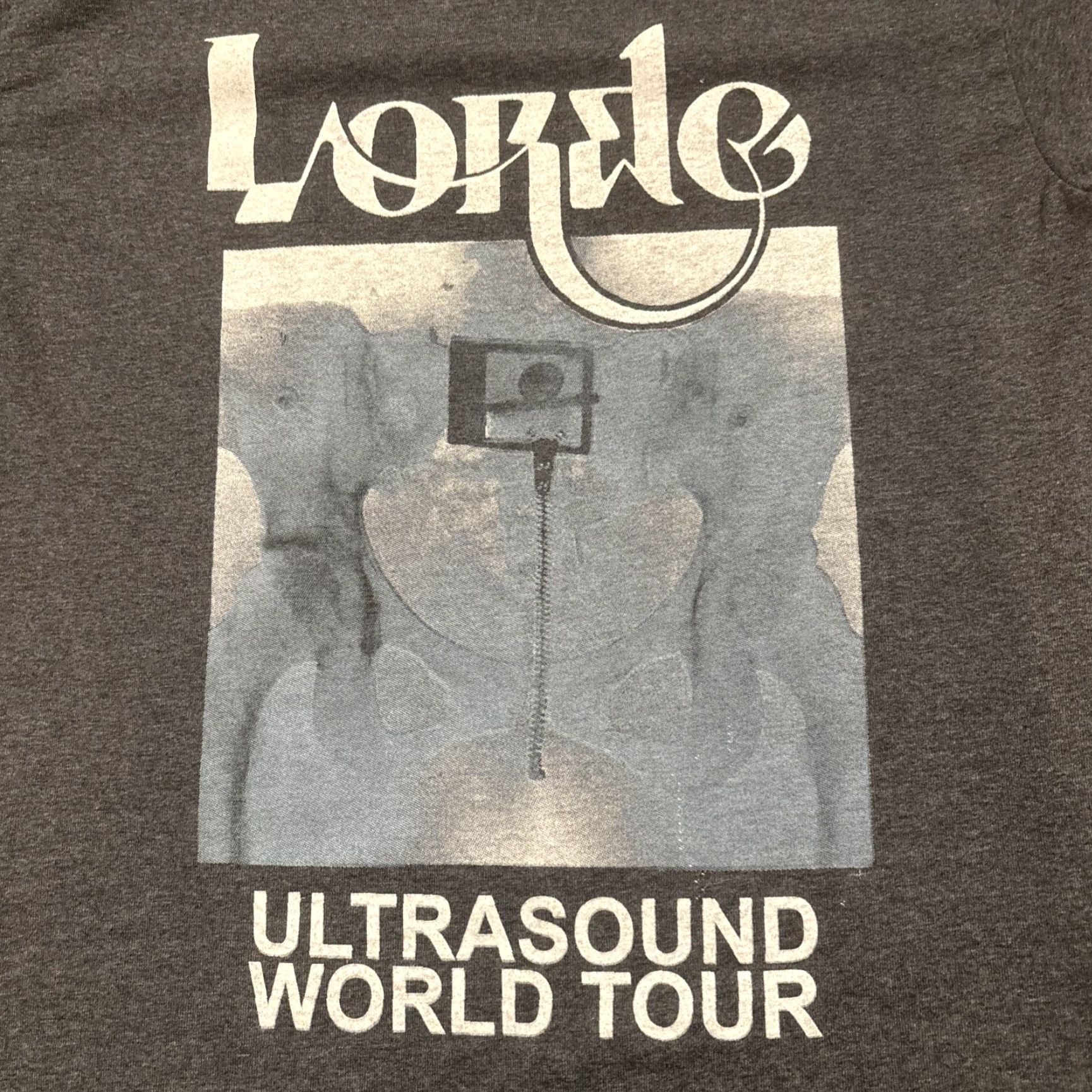 Gildan Lorde Ultrasound World Tour 2025 T Shirt Gray M Men L Gildan T-Shirt Size US L / EU 52-54 / 3 - 2 Thumbnail