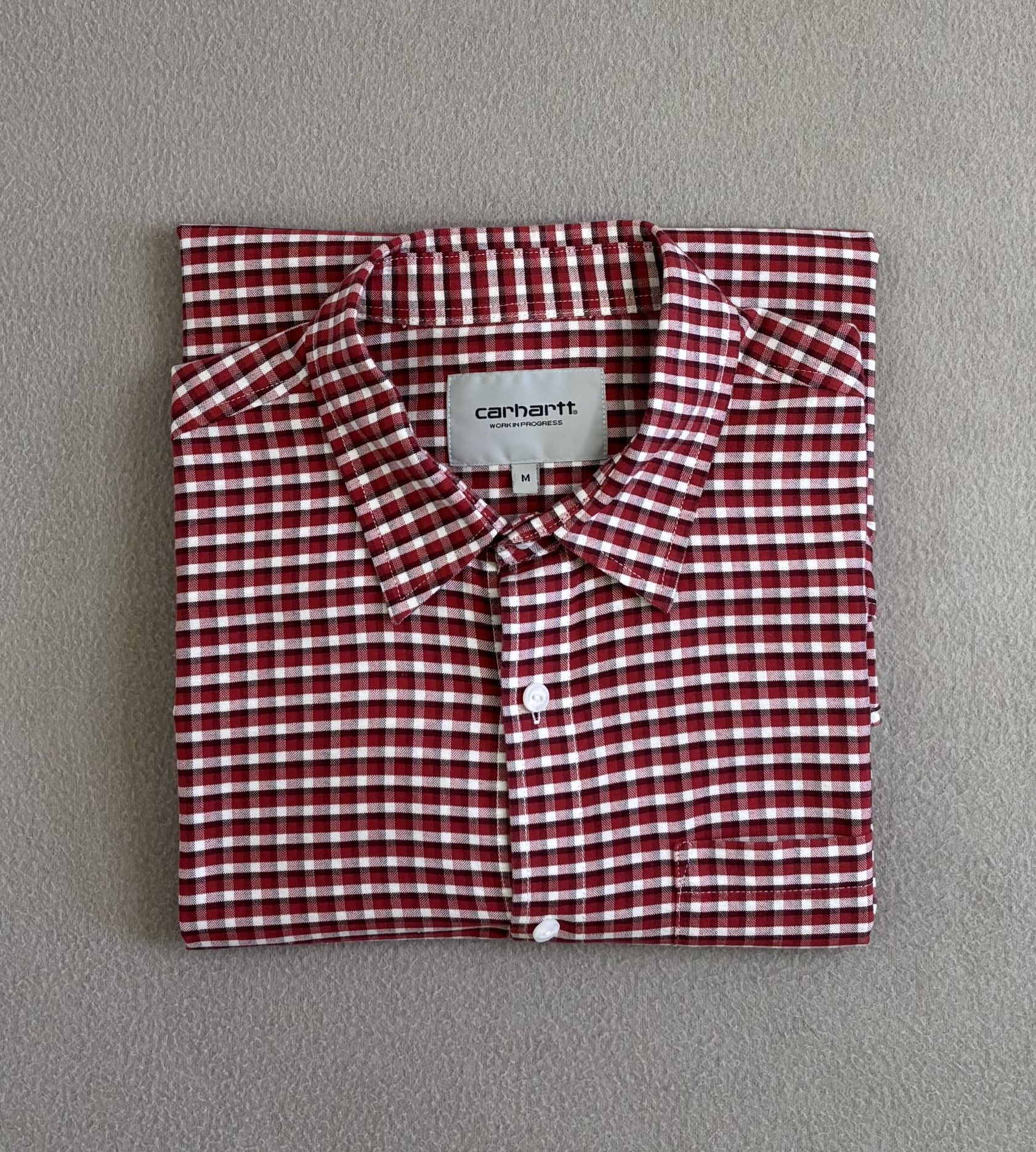 Carhartt Wip Carhartt WIP shirt red check medium Size US M / EU 48-50 / 2 - 16 Thumbnail