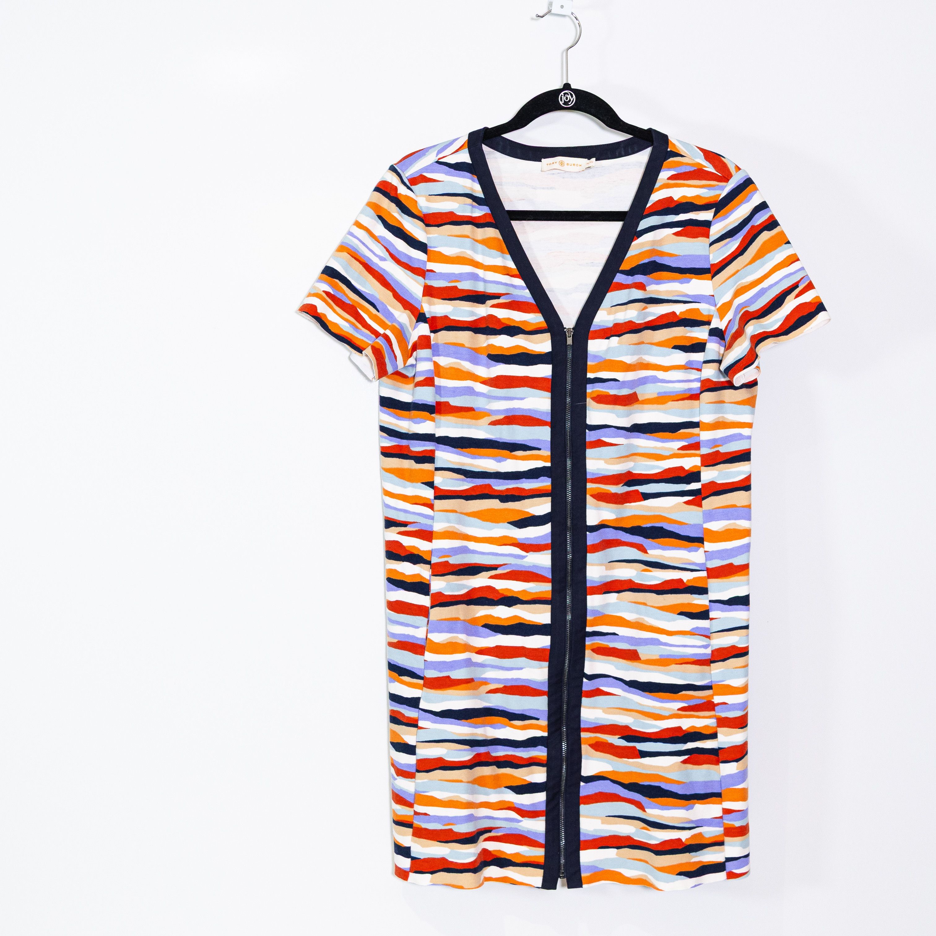 Tory Burch Tory Burch Vienna Cotton Stretch Abstract Size XL / US 12-14 / IT 48-50 - 1 Thumbnail
