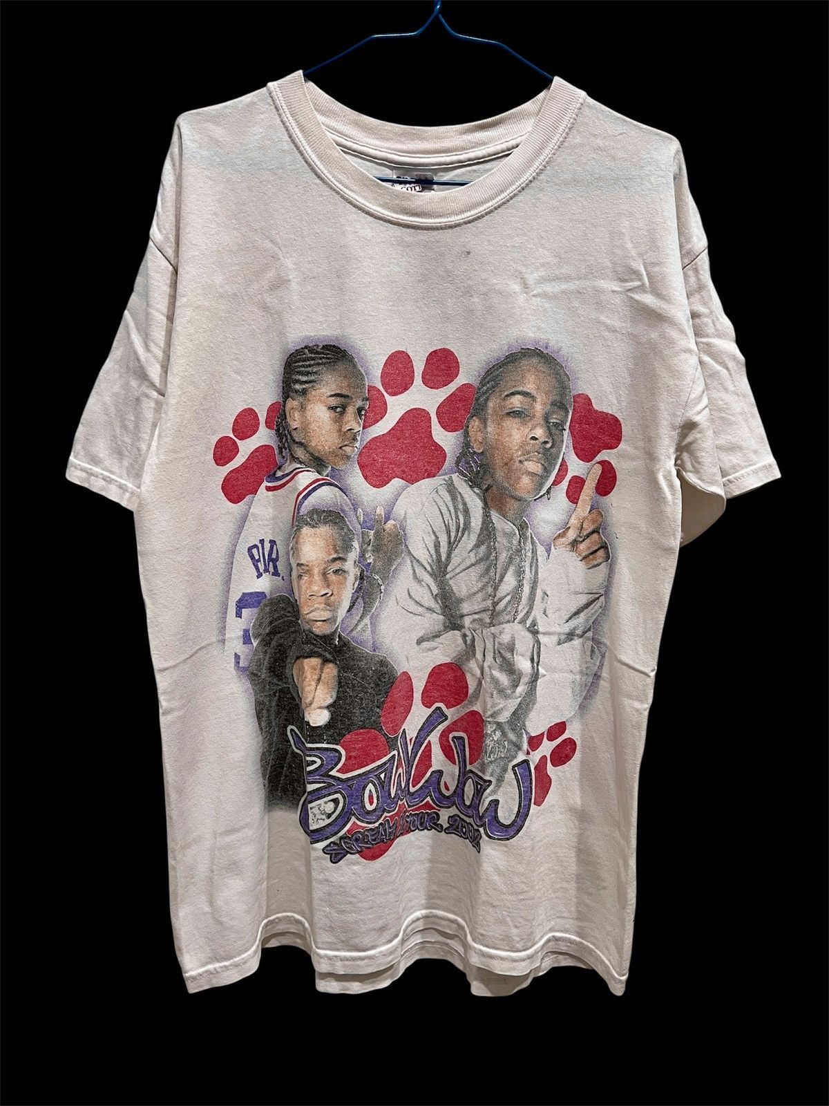 Rap Tees Vintage Y2K Bow Wow B2K IMX Hiphop R&B Tour Tee Faded Size US M / EU 48-50 / 2 - 1 Thumbnail