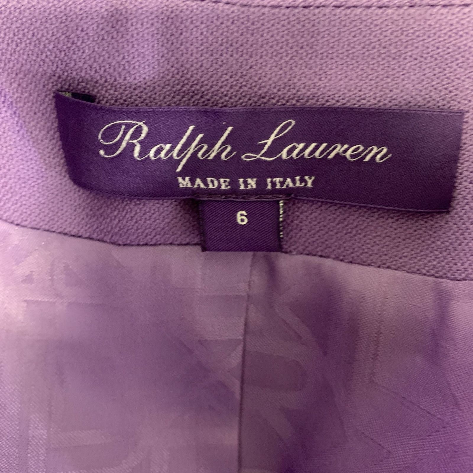 Ralph Lauren RALPH LAUREN Size 6 Purple Lavender Wool Blend Jacket Size M / US 6-8 / IT 42-44 - 5 Thumbnail