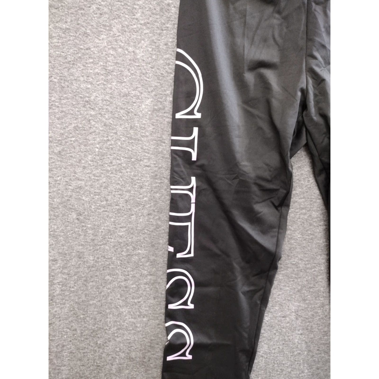 Guess GUESS Black Logo Leggings Activewear Pant Yoga M Women Size 32" / US 10 / IT 46 - 7 Thumbnail