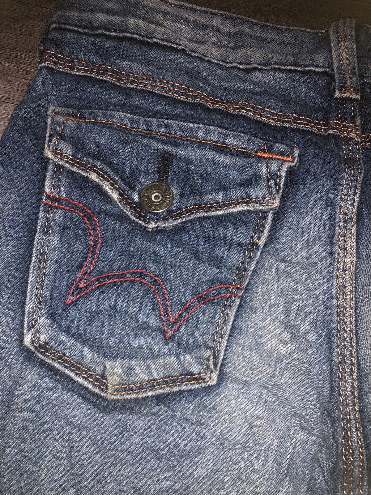 Edwin × Vintage VINTAGE EDWIN BLUE TRIP SELVEDGE DENIM Size 30" / US 8 / IT 44 - 16 Thumbnail