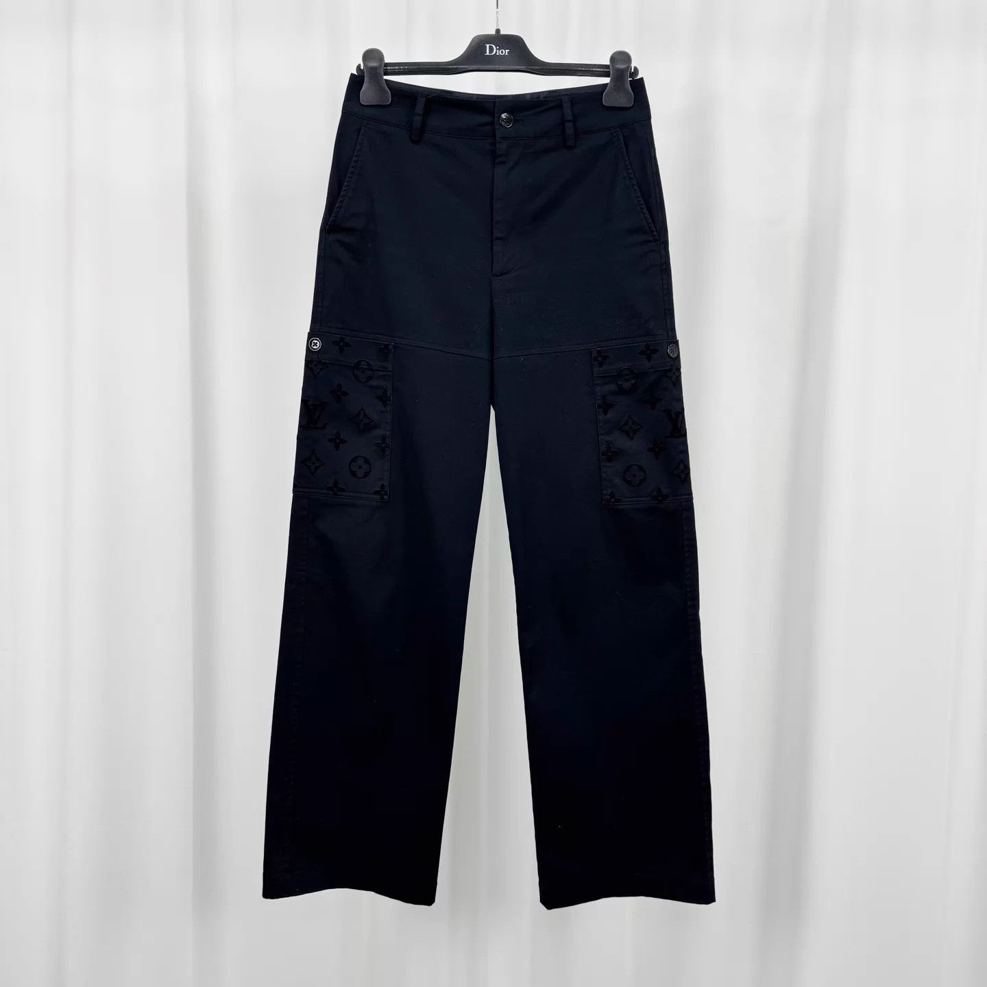 Louis Vuitton Monogram Flock Cargo Pants EU44 99 New