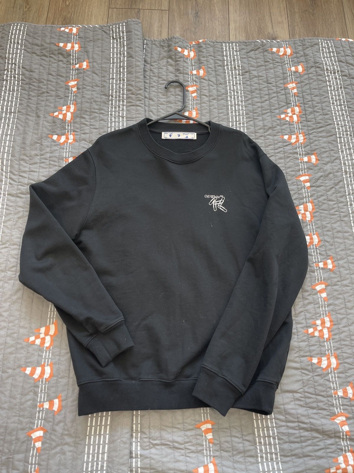 Off-White Off-White Paperclip Arrows Sweatshirt S Size US S / EU 44-46 / 1 - 2 Thumbnail