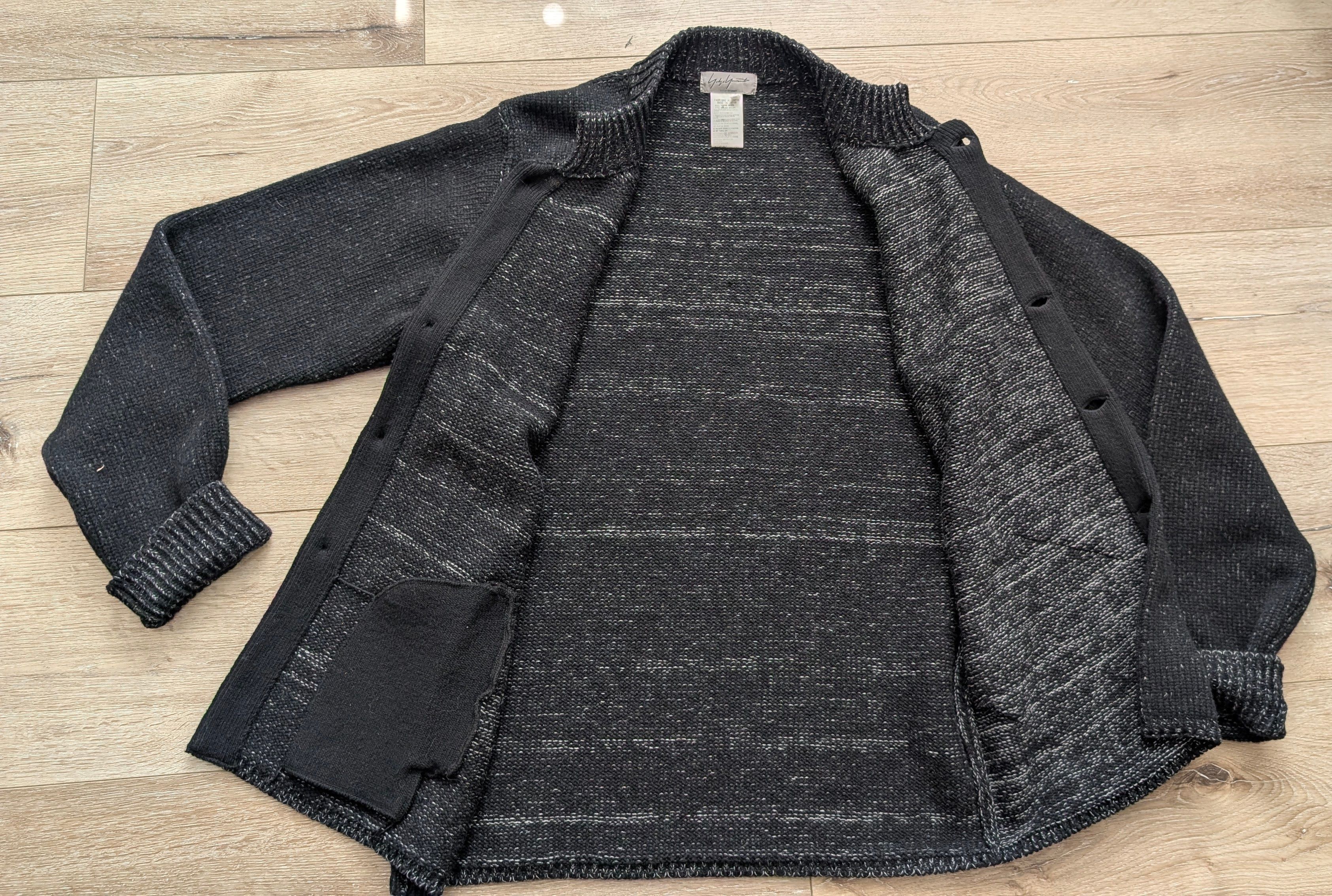 Yohji Yamamoto Yohji Yamamoto Pour Homme Vintage A/W Wool Cardigan Size 4 Size US L / EU 52-54 / 3 - 7 Thumbnail