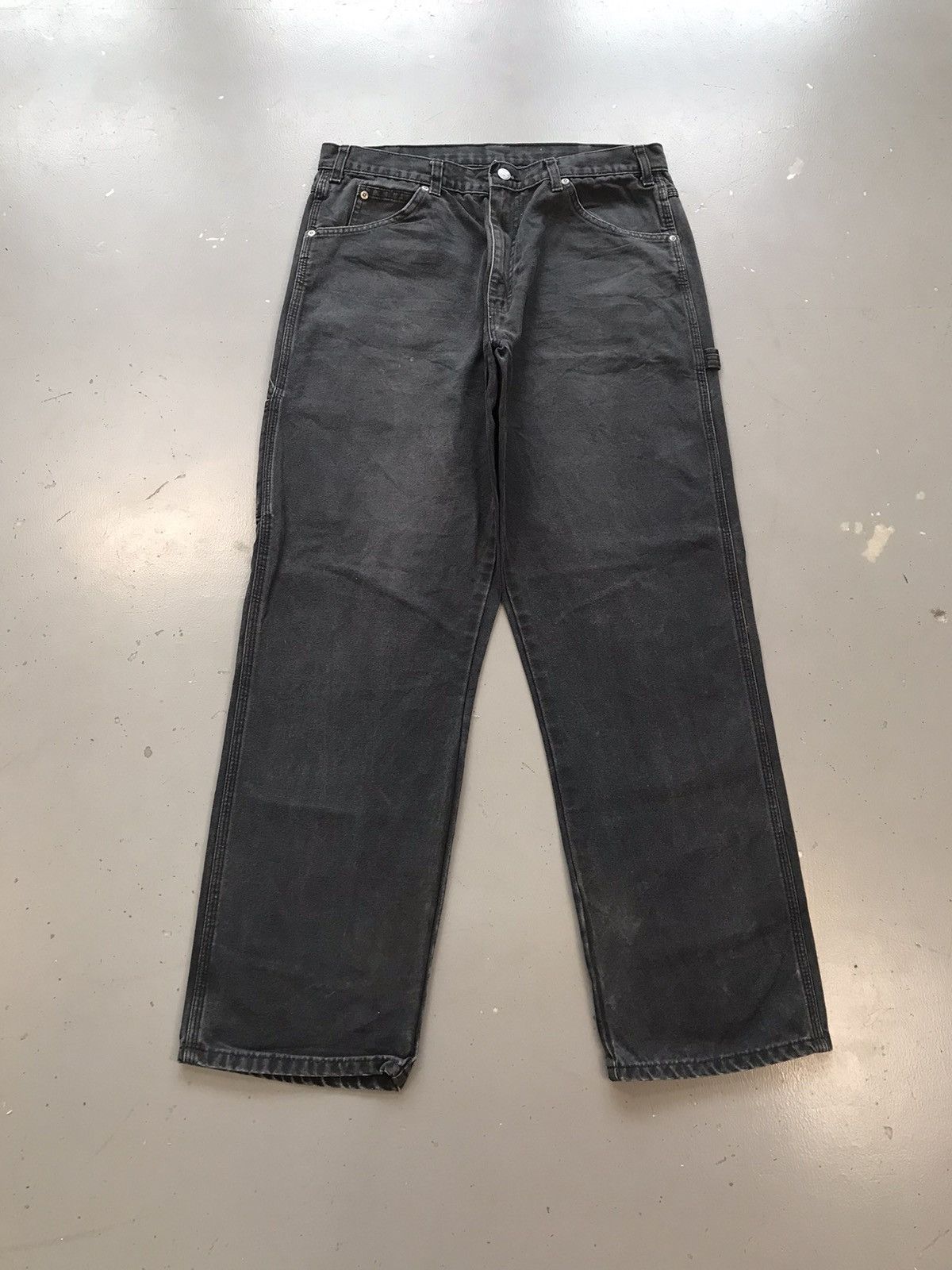 Dickies × Vintage Vintage dickies carpenter straight fit denim Size US 36 / EU 52 - 1 Thumbnail