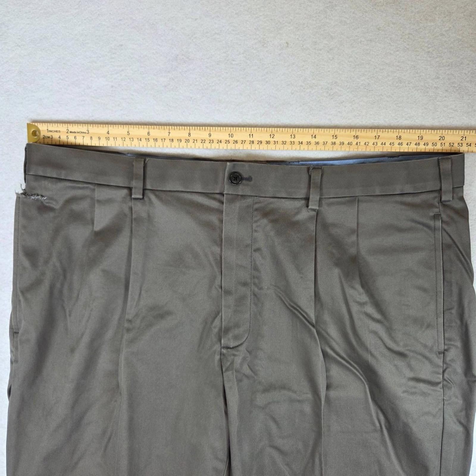 Brooks Brothers Brooks Brothers Elliott Fit Mens 42x32 Gray Dress Pants Size US 42 / EU 58 - 11 Thumbnail