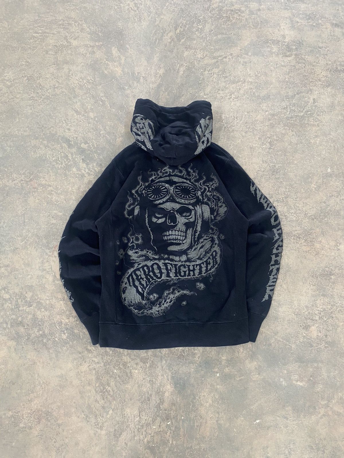 Hysteric Glamour Skull☠️ Zero Fighter Punk Zipper Hoodie Grunge Lgb Hysteric Size US S / EU 44-46 / 1 - 1 Thumbnail