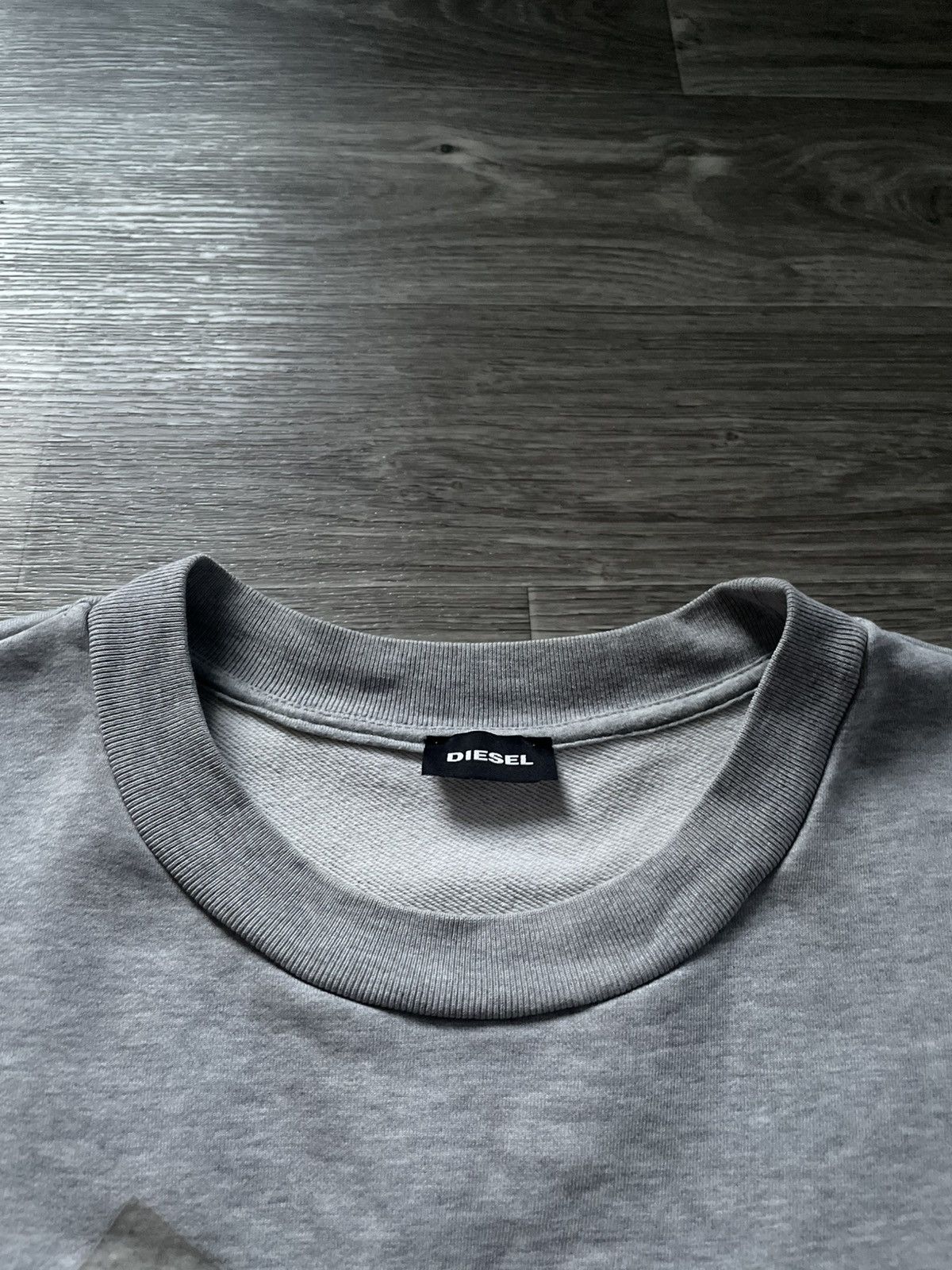 Diesel Diesel S-Bay Gray Sweatshirt Crewneck Size XXL Size US XXL / EU 58 / 5 - 15 Thumbnail