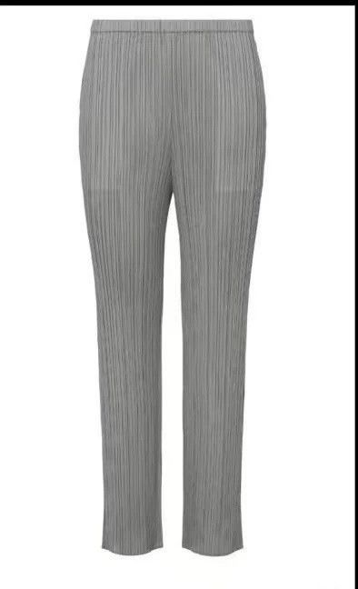 Issey Miyake Issey Miyake size:1 Dark grey pleated pants Size 42" / US 20 - 7 Thumbnail