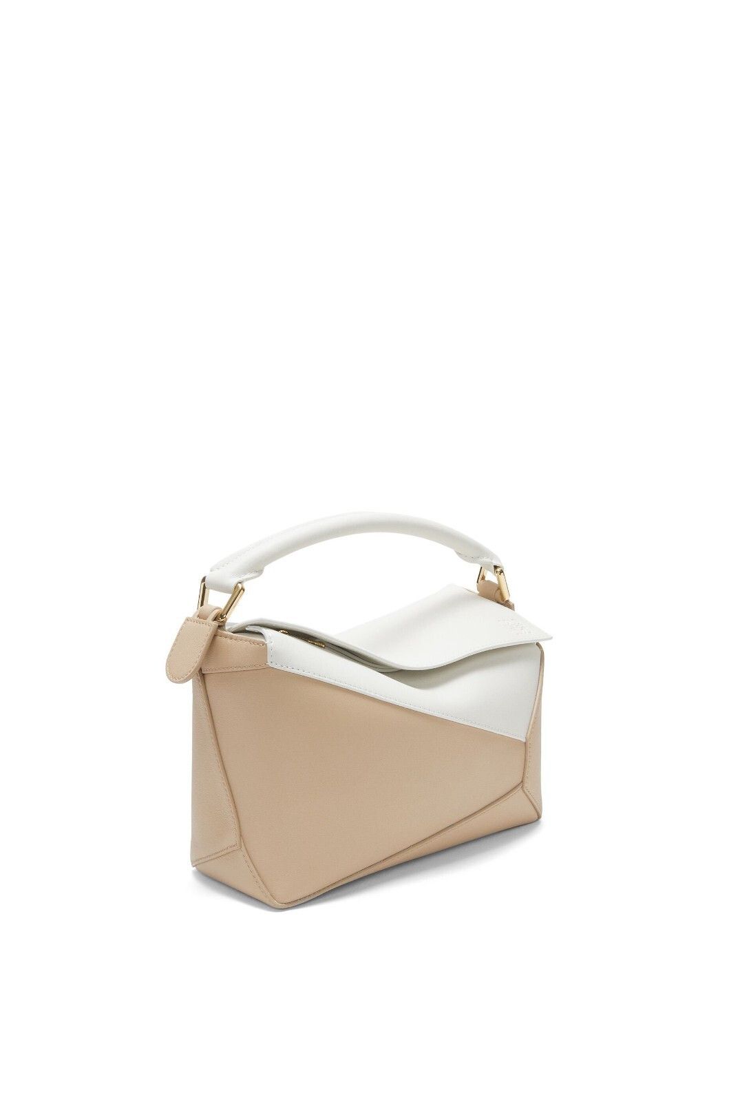 Loewe LOEWE Puzzle Small Soft White Leather Handbag $3650 New Size ONE SIZE - 2 Thumbnail