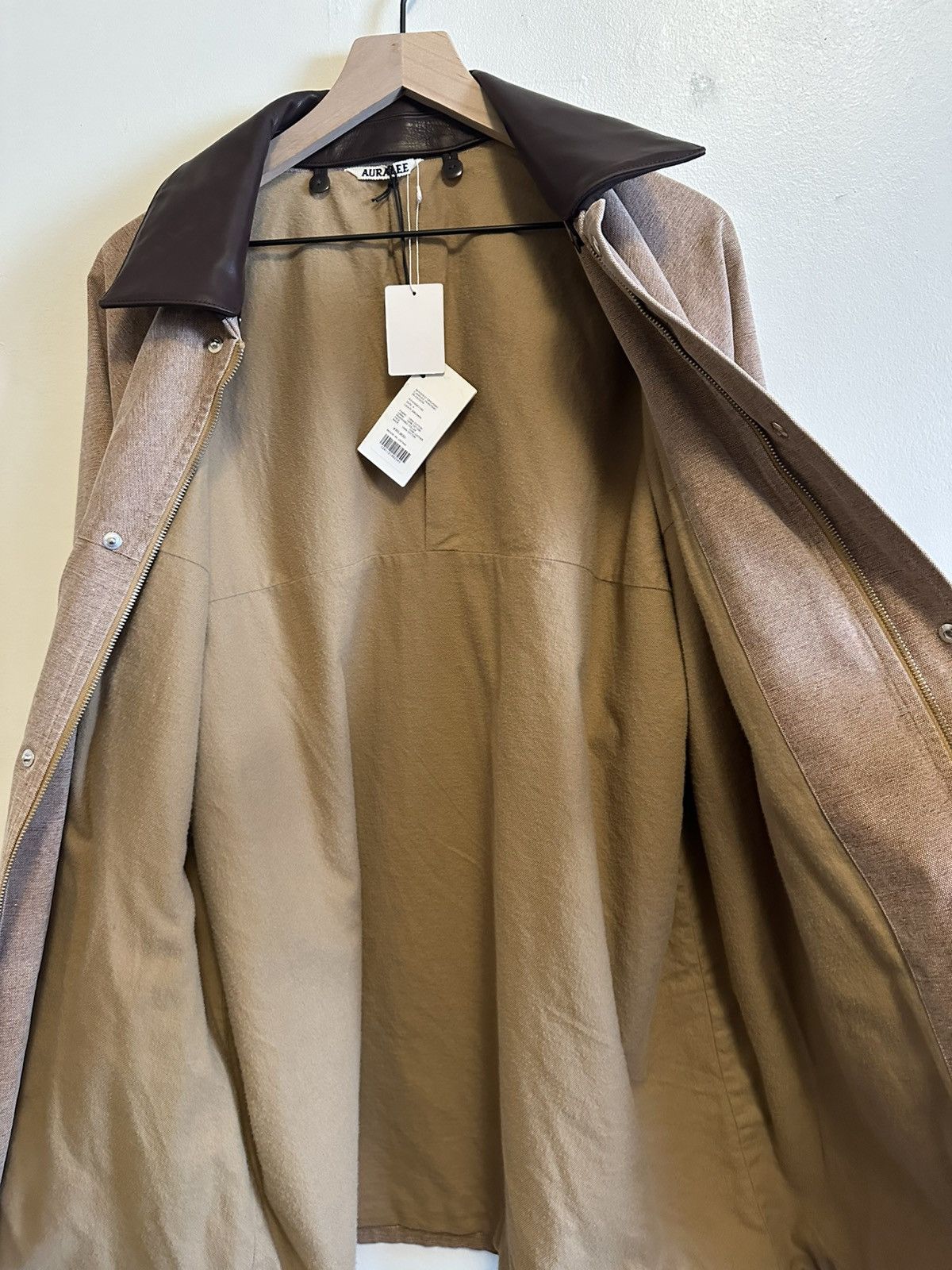 Auralee Auralee Washed Cotton Canvas Hunting Blouson Barn Coat Size US L / EU 52-54 / 3 - 4 Thumbnail