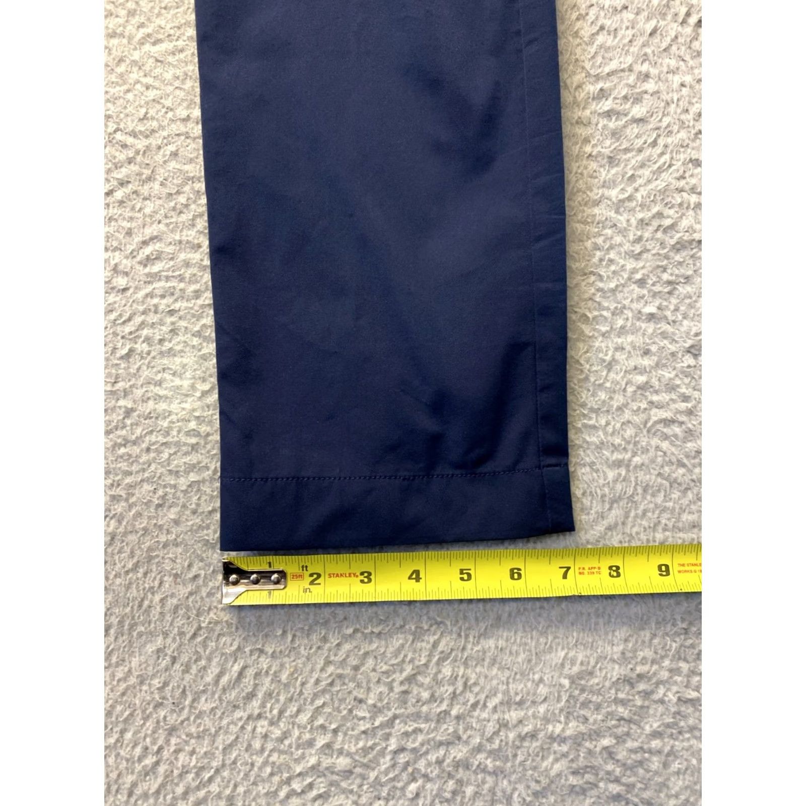 J.Crew J.CREW Chino Pants Mens 34x34 Navy Blue 100% Cotton Preppy Golf/0759 Pants Regular Blue Mens Size US 34 / EU 50 - 5 Thumbnail