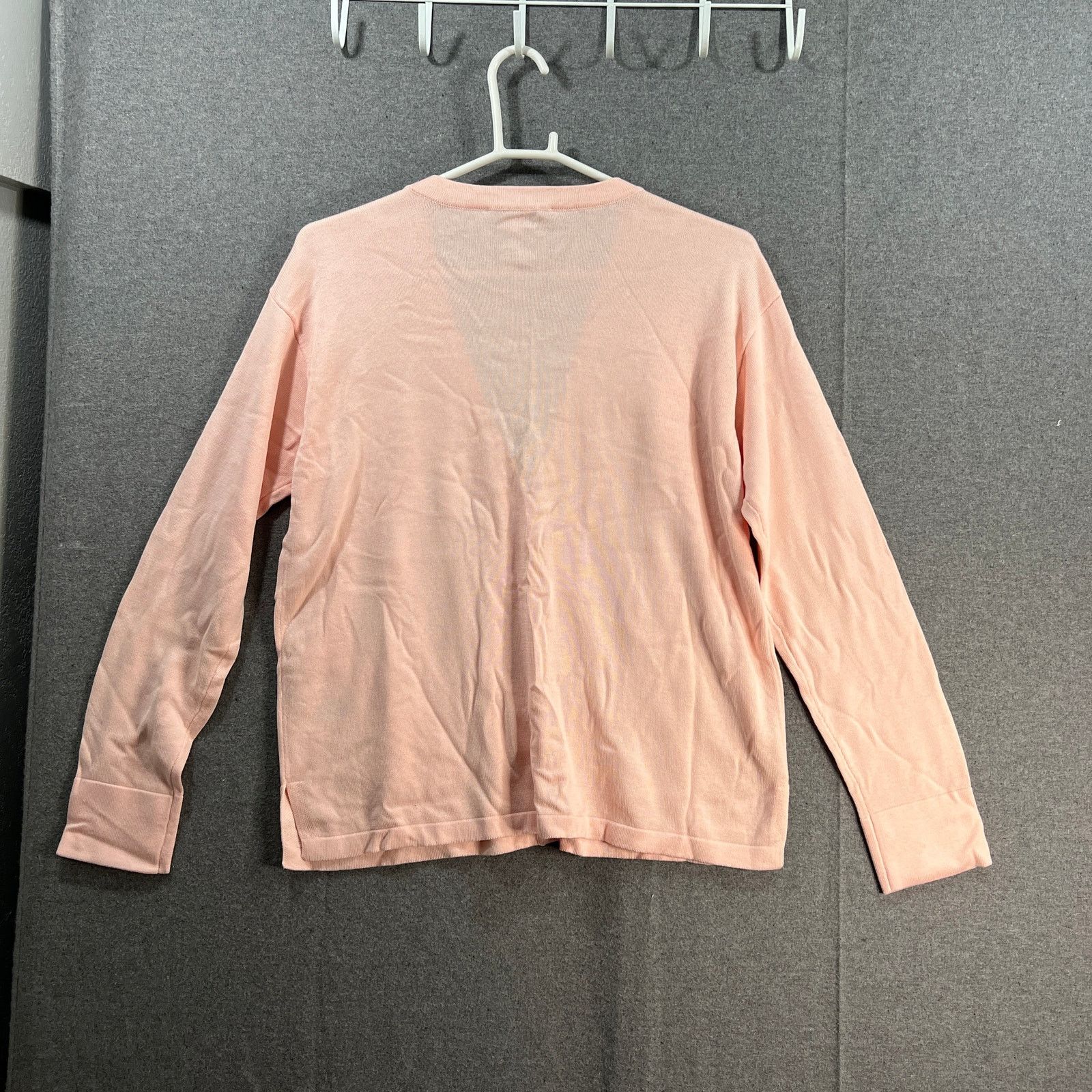 Other Isaac Mizrani Live! Women's Cardigan Size M Orange Color Size M / US 6-8 / IT 42-44 - 2 Thumbnail