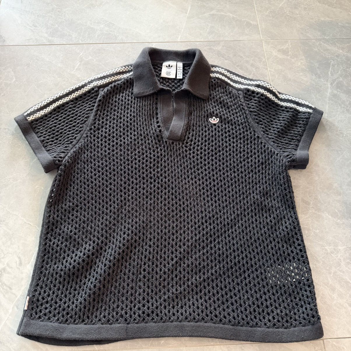 Adidas × CLOT Adidas x Clot by Edison Chen crochet polo men L Size US L / EU 52-54 / 3 - 1 Thumbnail
