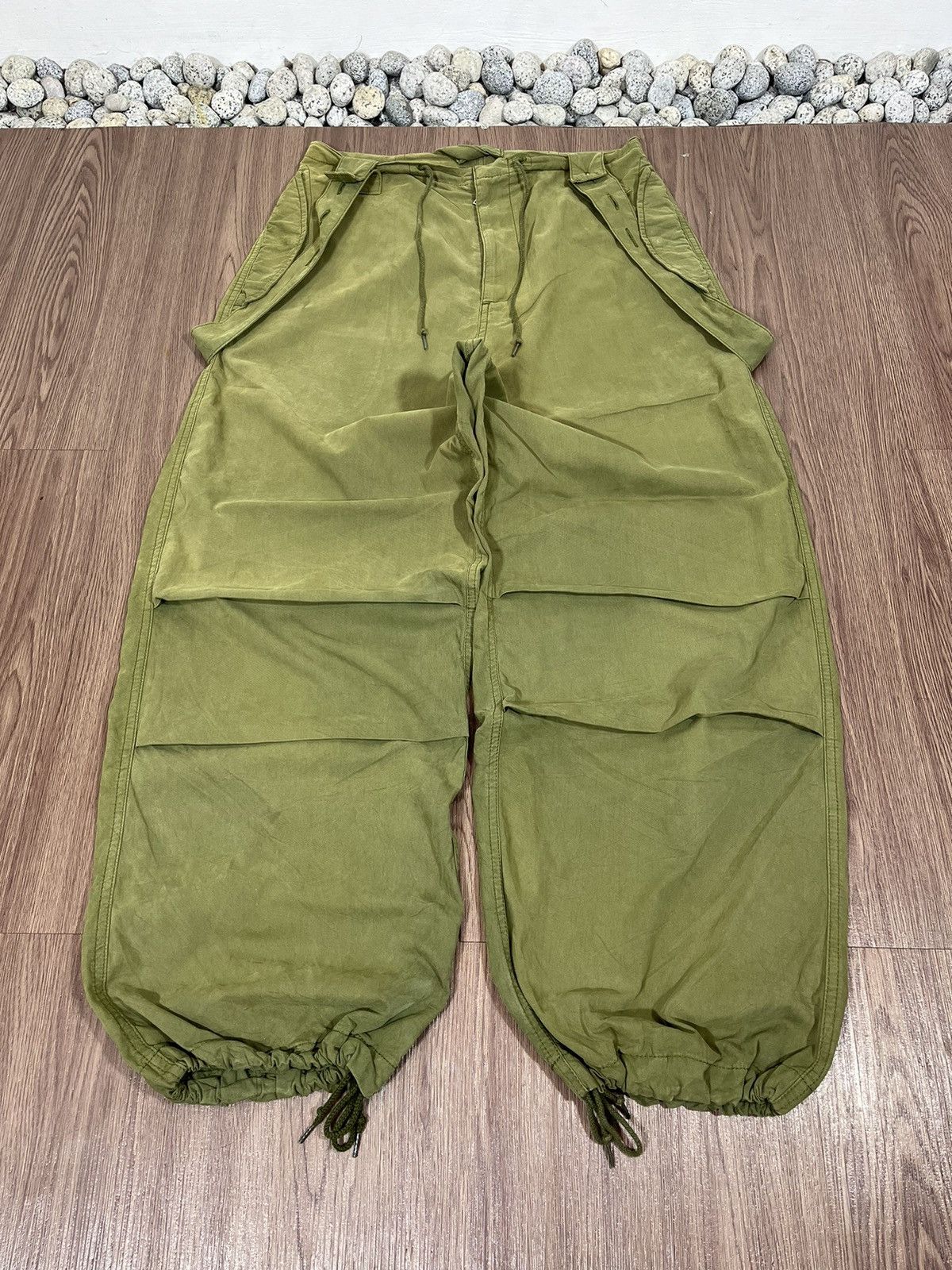 Japanese Brand Freak’s Store Japan Baloon Parachute Suspender Pants Size US 30 / EU 46 - 5 Thumbnail