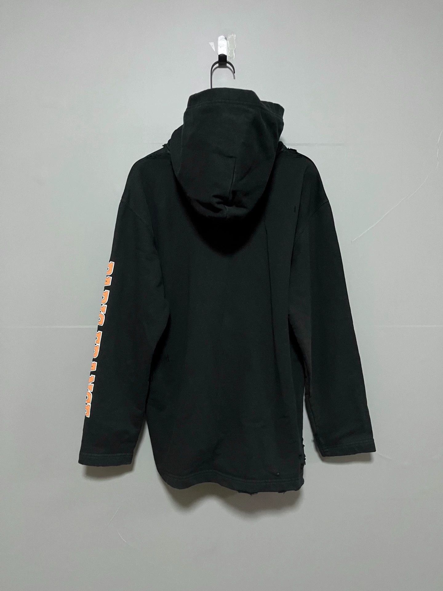 Balenciaga Balenciaga washed ripped scissors double B hoodie-2508 Size US S / EU 44-46 / 1 - 2 Thumbnail