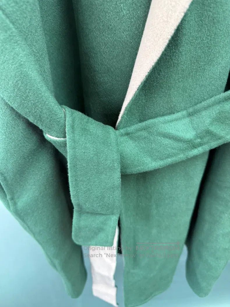 Max Mara Max Mara Long Military Green Hooded Coat Size XS / US 0-2 / IT 36-38 - 3 Thumbnail