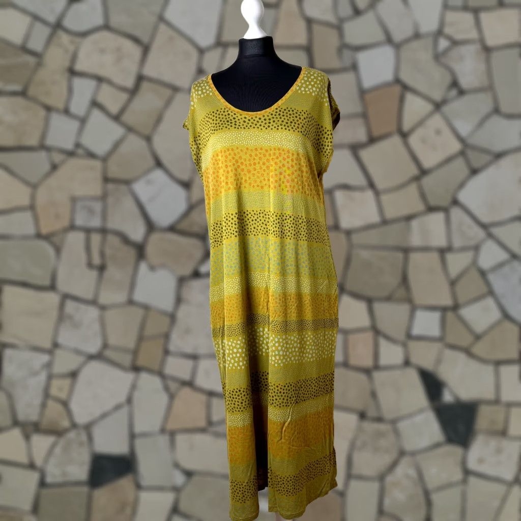 Vintage Gudrun Sjoden Dress XL Women Multicoloured Midi Shirt? Size XL / US 12-14 / IT 48-50 - 1 Thumbnail