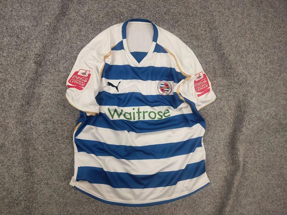 Puma Vintage Puma FC Reading 2009/10 homme soccer football Shirt Size US L / EU 52-54 / 3 - 1 Thumbnail